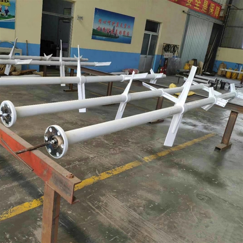 Lined plastic mixer