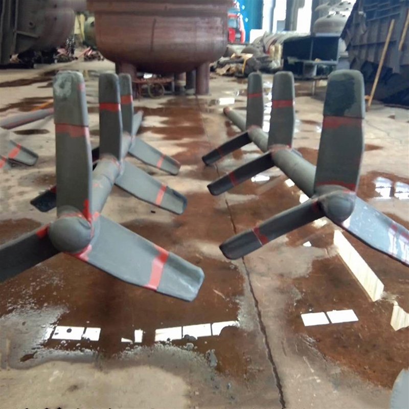 Rubber lined mixer